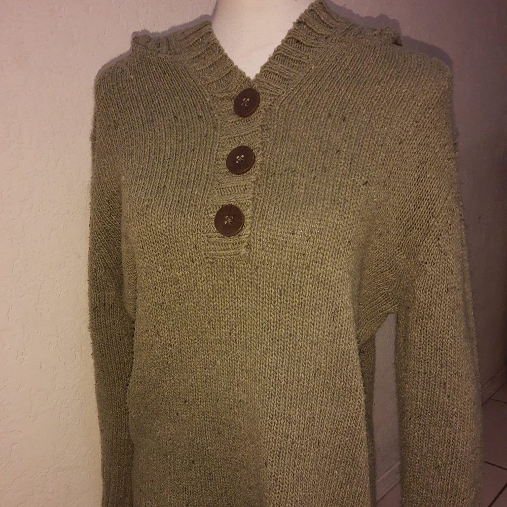 Warm Olive Green Cabela's Sweater